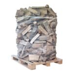 Lot de 2 Palettes de Bois de Chauffage Sec 33 cm – 3,4 m³ (3,8 stères) – Production Bretagne