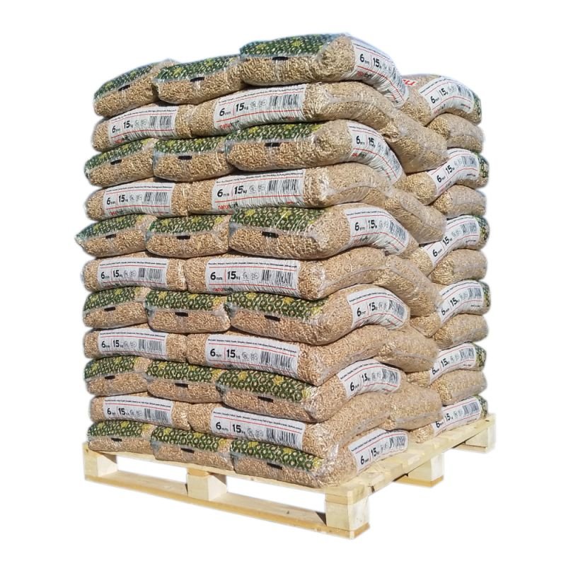 3 1 Palette de Pellets de Bois Naturkraft (66 sacs de 15kg) – Image 1